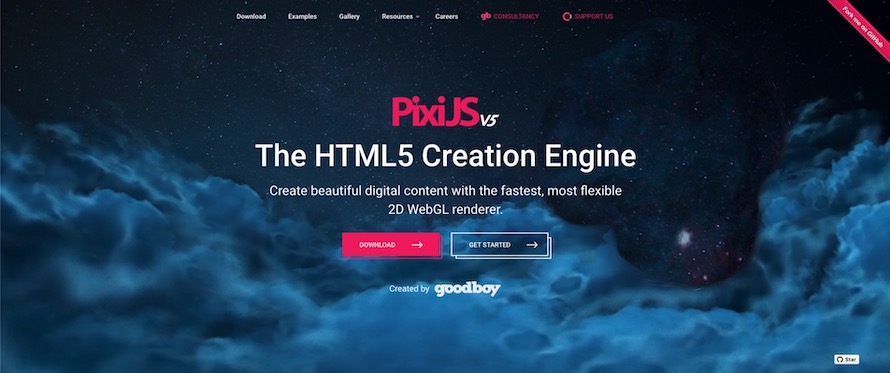 PixiJS Homepage