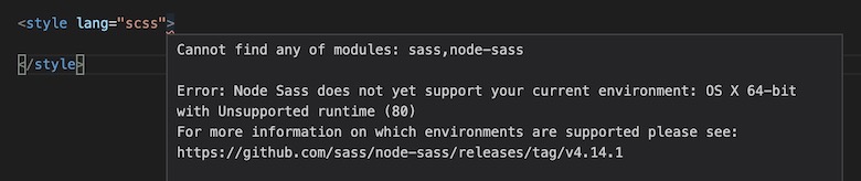 Cannot find node-sass module